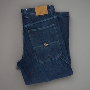 Loco Street Gear 38x29 Denim Blue Jeans Carpenter Baggy Skater Y2K Workwear